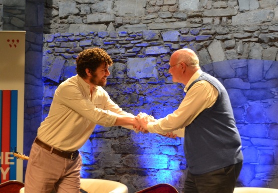 Peter Fallon and Declan O'Rourke - Dublin Writers Festival